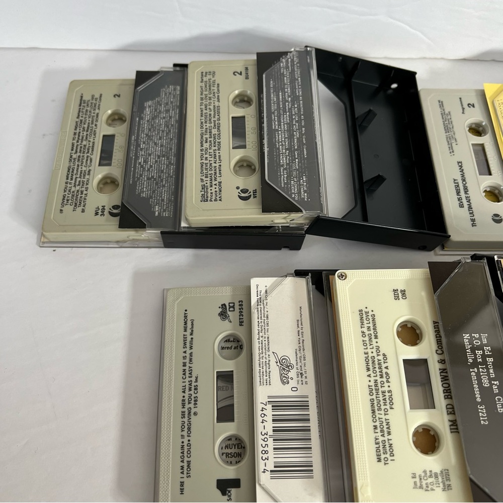 Classic Country and Pop Cassette Tape Lot of 7 Greatest Hits Elvis Mills Brother - Picture 6 of 9